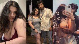Indian Gorgeous High Class Babe Full Nude Giving Sloppy Blowjob to Boyfriend