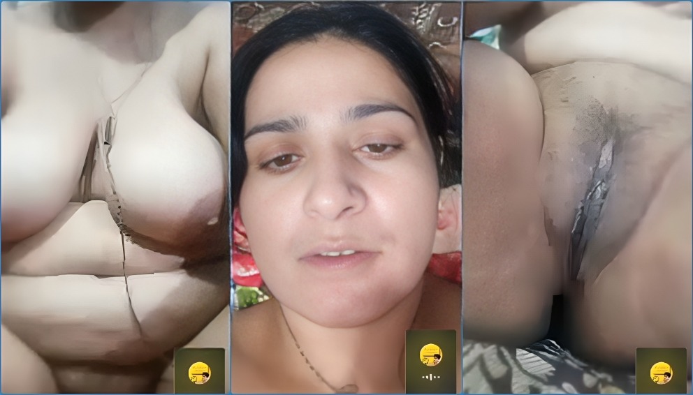 Desi lady full naked fingering on video call