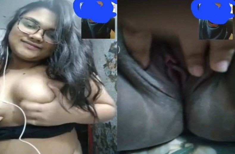 Beautiful Chubby GF Showing Lover On VC