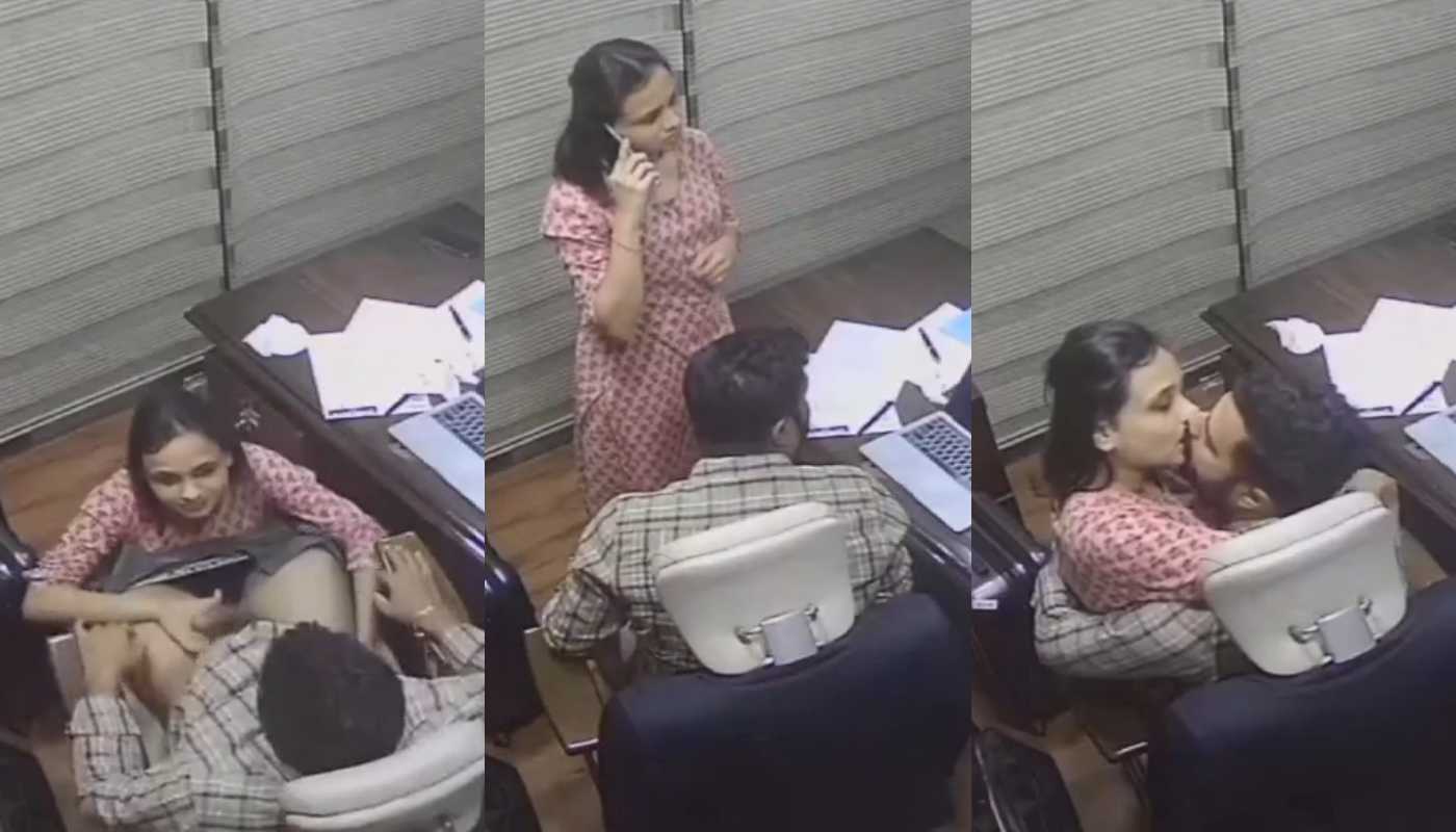Office CCTV Scandal BlowJOB 2