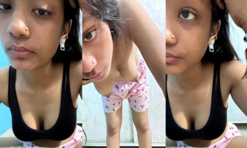 Cute Naughty Busty Desi Gf Selfshot Striping Video